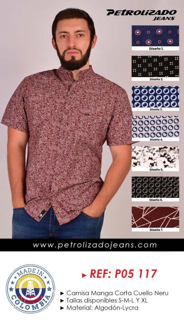 CAMISA HOMBRE REF:    P05 117 - Image 9